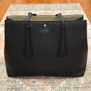 Antonio Melanie Black Laptop Work Tote